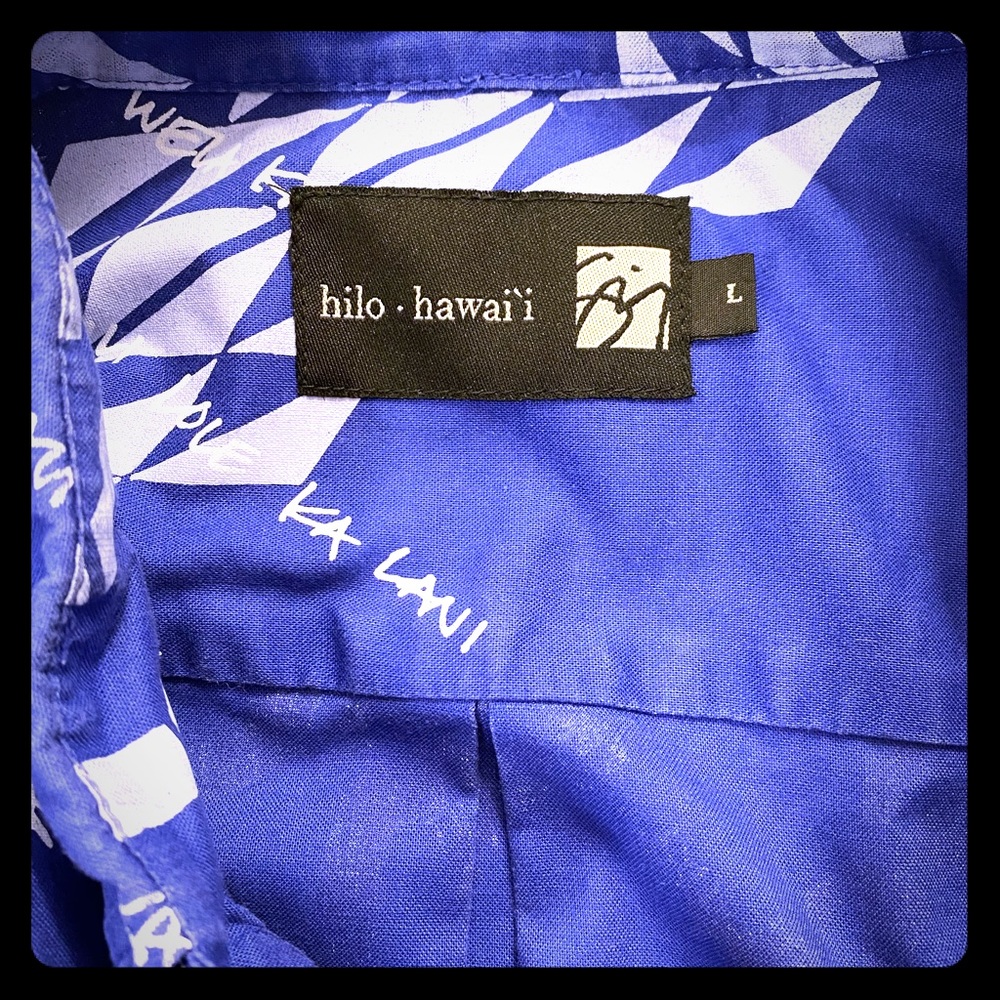 Sig Zane designer cotton aloha shirt
